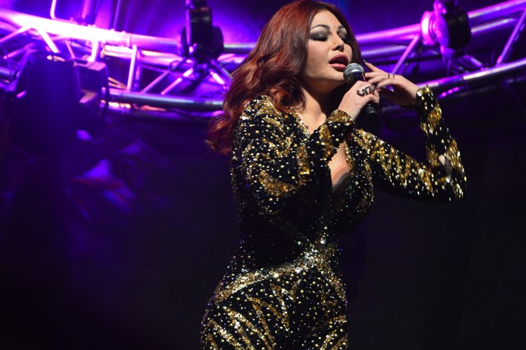Haifa Wehbe & Wael Kfoury Christmas Reunion 2